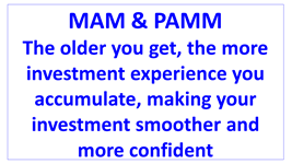 older you get more investment experience you accumulate en